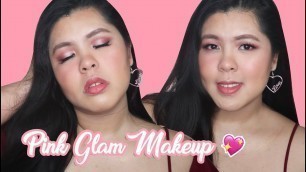 'PINK GLAM MAKEUP LOOK - using Vice Cosmetics Aura Collection | MissCheekyholic'