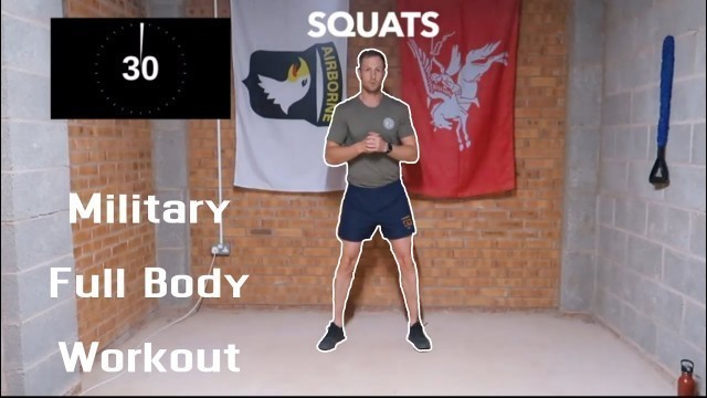 'Military Full Body Home Workout | British Army Fitness'
