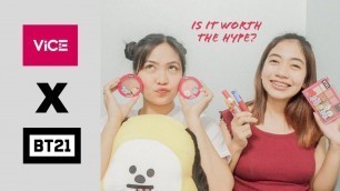 'VICE COSMETICS X BT21 COLLECTION | A and Sey'