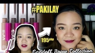 'VICE COSMETICS GANDOLL BROW Review & Swatches |itsRayrose'