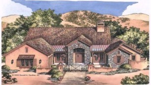 'House Plans Southwestern Style Ranch (see description) (see description)'