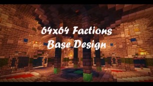 '64x64 Factions Base Tour (Minecraft Faction Interior Design Ep 7) With Download'