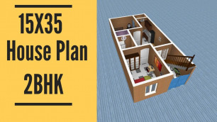 '15X35 House Plan || 15*35 House Design || 15 by 35 Home Design || 50 Gaj Makan Ka Naksha'