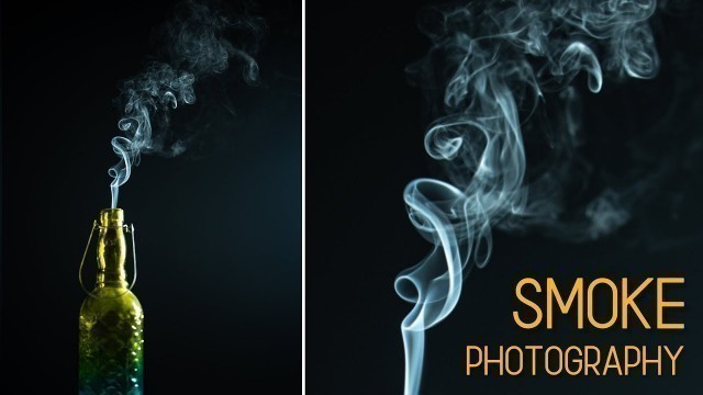 'How to do SMOKE PHOTOGRAPHY at home (in Hindi)'