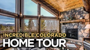 'Colorado Log Home Mountain Living'