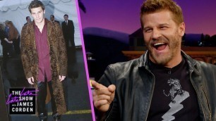 'David Boreanaz Has a Major, Furry Fashion Regret'