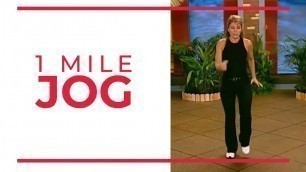 '1 Mile Jog | Walk At Home Fitness Videos'