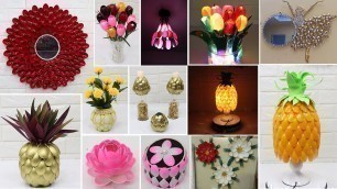 '13 Home decorating ideas handmade with Plastic Spoons'