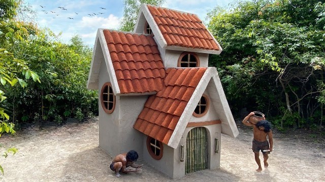 'New House Design ! Build Modern Pixie Houses In Forest'