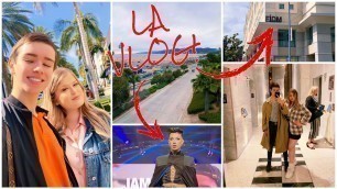 'LA VLOG: fashion show w/ james charles + touring fidm'