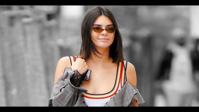 'Kendall Jenner Serves Pared-Back French-Girl Style In Paris'