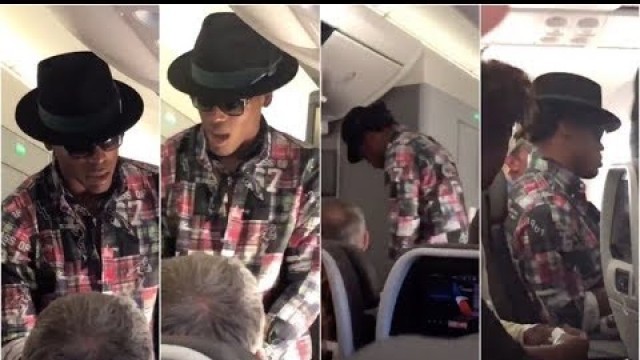 'Denied:  Cam Newton Tries to Buy Better Airplane Seat'