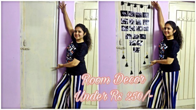 'Rented House Decor Ideas Under Rs. 250/- I Affordable and Easy I PINTEREST DIY'