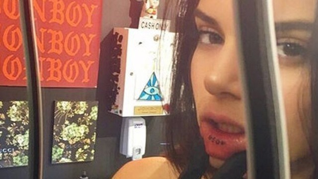 'Kendall Jenner Skips Paris Fashion Week & Gets Tattoo Instead'