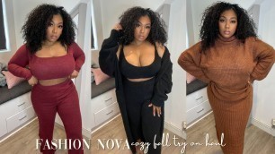 'FASHION NOVA FALL TRY ON HAUL 2021 | Size XL'