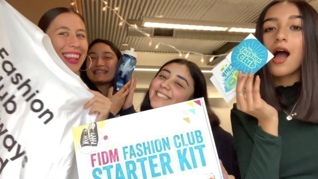 'FIDM Fashion Club Starter Kit Unboxing ♡'