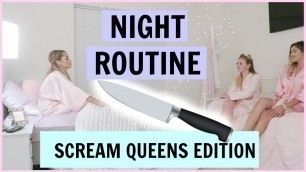 'Summer Night Routine (Scream Queens Edition) | V Squad'