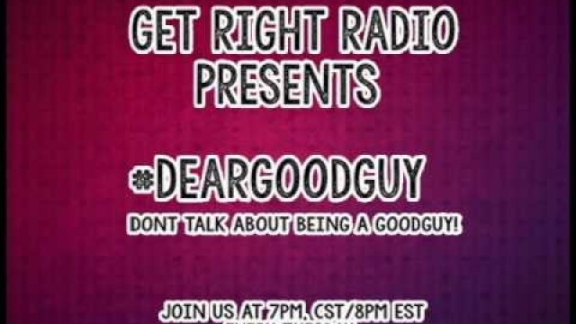 '@_GetRightRadio: #DearGoodGuy | Anwar\'s Embrassing bad Fashion, Cam Newton and More...'