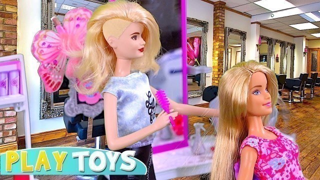 'Barbie Doll Fashion Runway Show! Play Toys styling ideas'