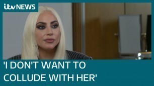 'In full: House of Gucci star Lady Gaga says she won\'t meet Patrizia Reggiani | ITV News'