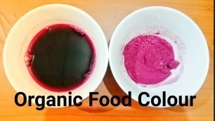 'Home Made Food Colour/ Organic Food Colour'