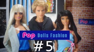 'Pop Dolls Fashion #5 - Barbie e o Portal Secreto, Pop Corn, Roda de Fofoca e mais (Barbie TV Show)'
