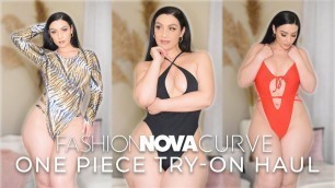 'Fashion Nova Curve Vacation Swimwear Haul'