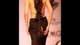 'Actress Gaur Khan\'s fashion show malfunction.'