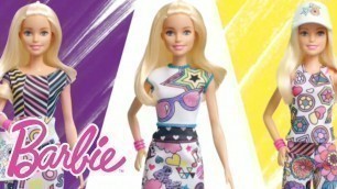 '@Barbie | Barbie® Crayola® Color-In Fashion Doll'