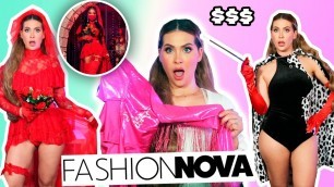 'PROBANDO DISFRACES DE FASHIONNOVA ¿VALEN LA PENA? LO QUE PEDÍ Vs LO QUE RECIBÍ | AD'