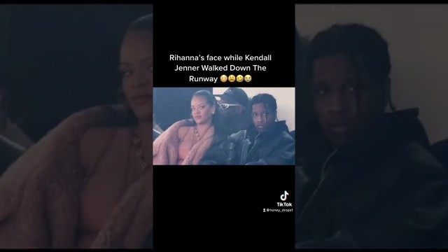 'Rihanna Giving Kendall Jenner Major Side eye 