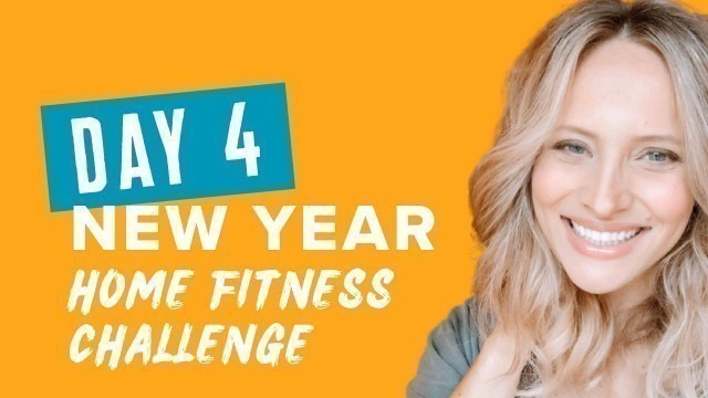 'Day 4: New Year Home Fitness Challenge with Ellie Krueger'