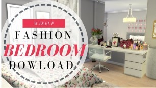 'Sims 4 - Fashion Bedroom (Download + CC Creators List)'