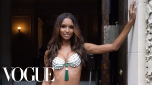 'Victoria’s Secret Angel Jasmine Tookes Reveals the Fantasy Bra | Vogue'
