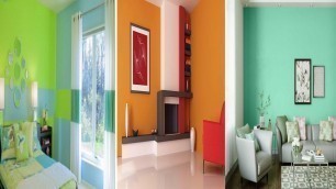'Best Color Combinations for Living Room Wall, Interior Wall Color Ideas #SanPriArt #ColorCombination'