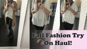 'FALL FASHION TRY ON HAUL 2018 | OLD NAVY | NORDSTROM | CALLED TO SURF'