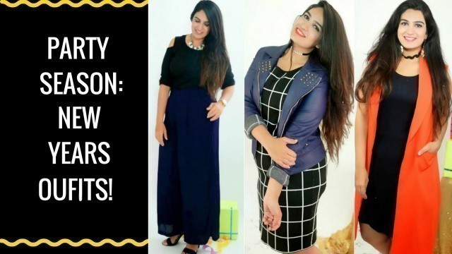 'Christmas & New Years eve outfit ideas 2016  | Holiday & winter fashion lookbook'