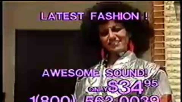 'Weird \'80 Fashion - Music Vest Commercial 1985'
