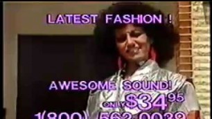 'Weird \'80 Fashion - Music Vest Commercial 1985'