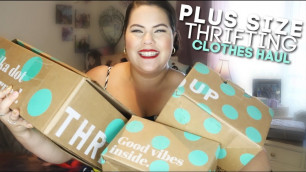 'Plus Size thredUP Clothing Haul | Fashion Nova, Asos, Eloquii & more'