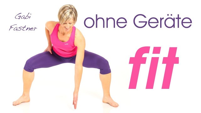 '24 min. Home - Fitness ohne Hilfsmittel'