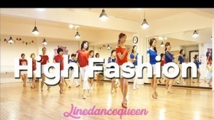 'High Fashion Line Dance (Low Intermediate)  Melody Lee Demo'