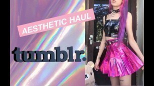'Holographic tumblr aesthetic vaporwave LOOKBOOK - youvimi review'