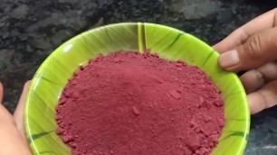 'ORGANIC AND HEALTHY FOOD COLOR HOME MADE || RED FOOD COLOR HOMEMADE'