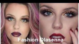 'Top 15 Beautiful Makeup Tutorials December 2016! Makeup HACKS For Christmas - Fashion Olasenna'
