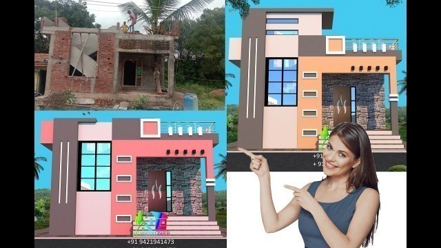'Home Design 3D | house plan 2020 | latest indian house 2020 | Walkthrough exterior Design 2020.'