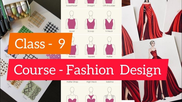 'FREE ONLINE  FASHION DESIGINING  COURSE // Fashion Sketch (Beginners)'