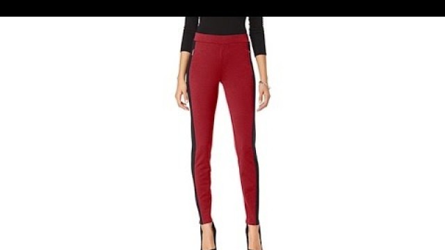 'Serena Williams Colorblock Legging with Zipper Pockets'