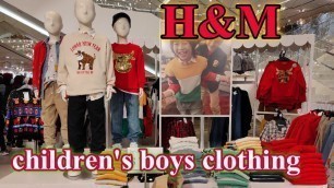'H&M children\'s boys clothing'