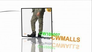'CWMALLS® Mens Military Cargo Camo Pants CW109007'